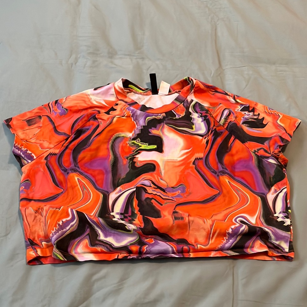Aztec crop top